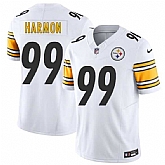 Men & Women & Youth Pittsburgh Steelers #99 Derrick Harmon White 2025 Draft F.U.S.E. Vapor Limited Stitched Jersey,baseball caps,new era cap wholesale,wholesale hats